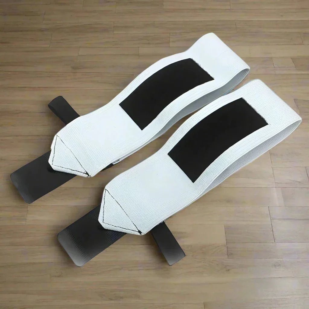 Protege Poignet - WeightLiftingWristWraps™ - Blanc - Mon Sport Maison