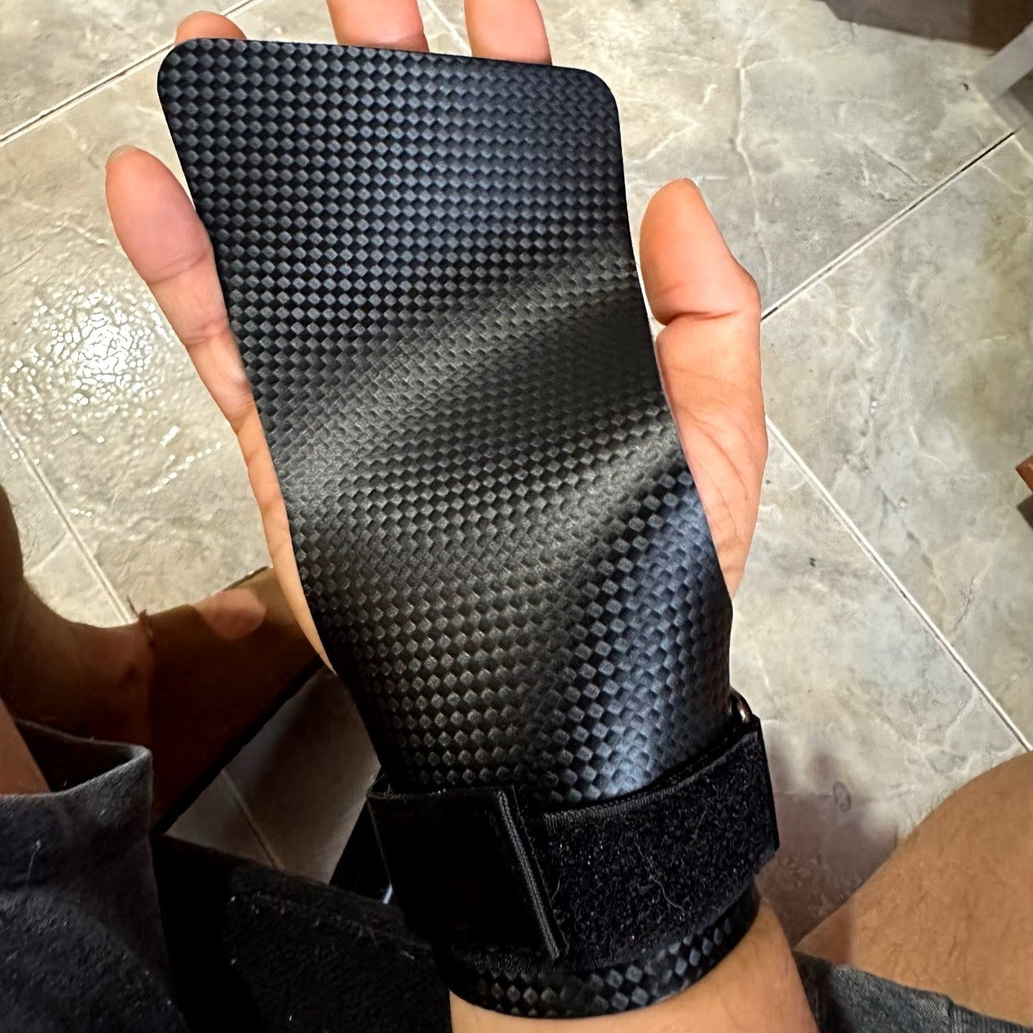 Sangles de Levage - CarbonGrip™ - Noir - Mon Sport Maison