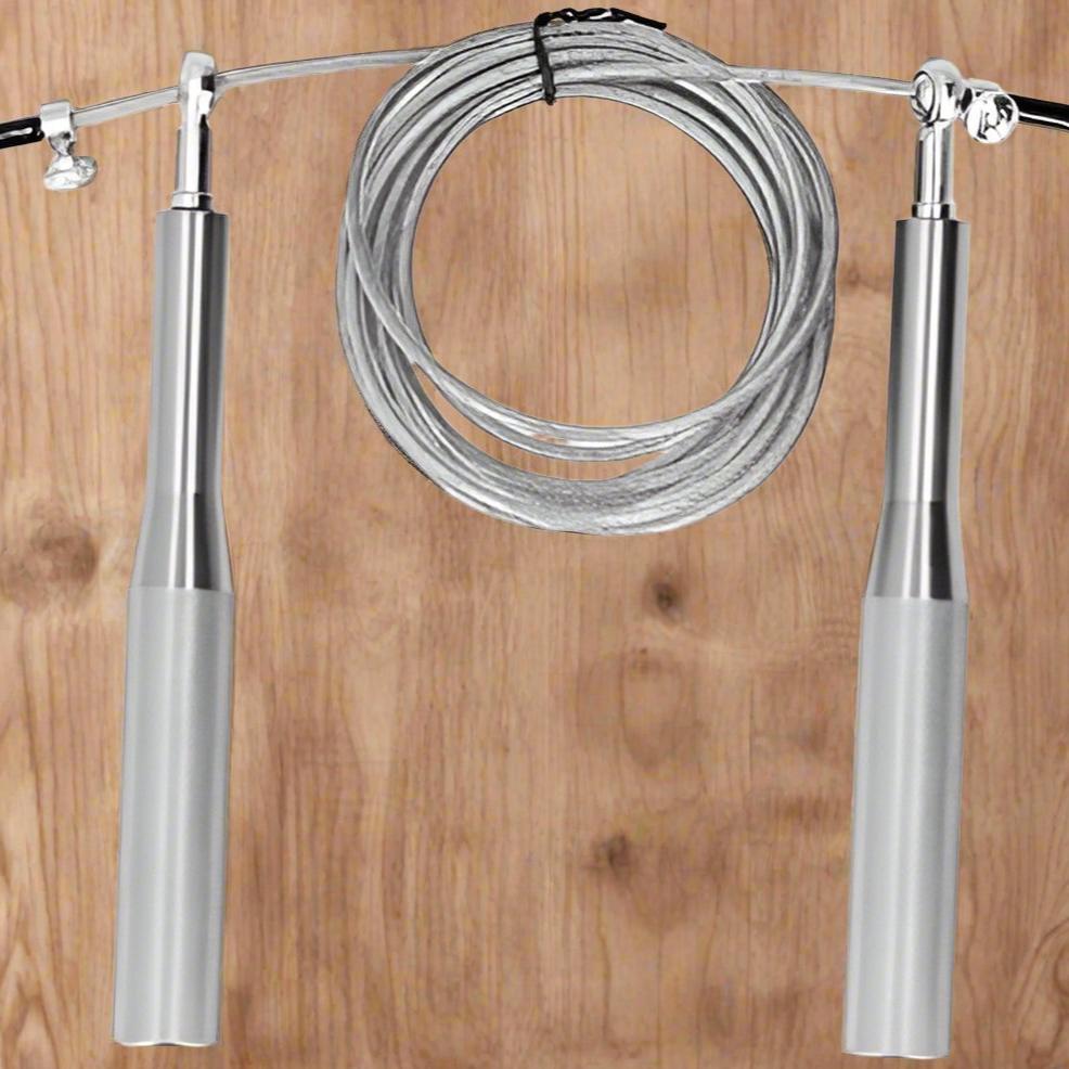 Corde à Sauter - JumpRopeCrossfit™ - Argent - Mon Sport Maison