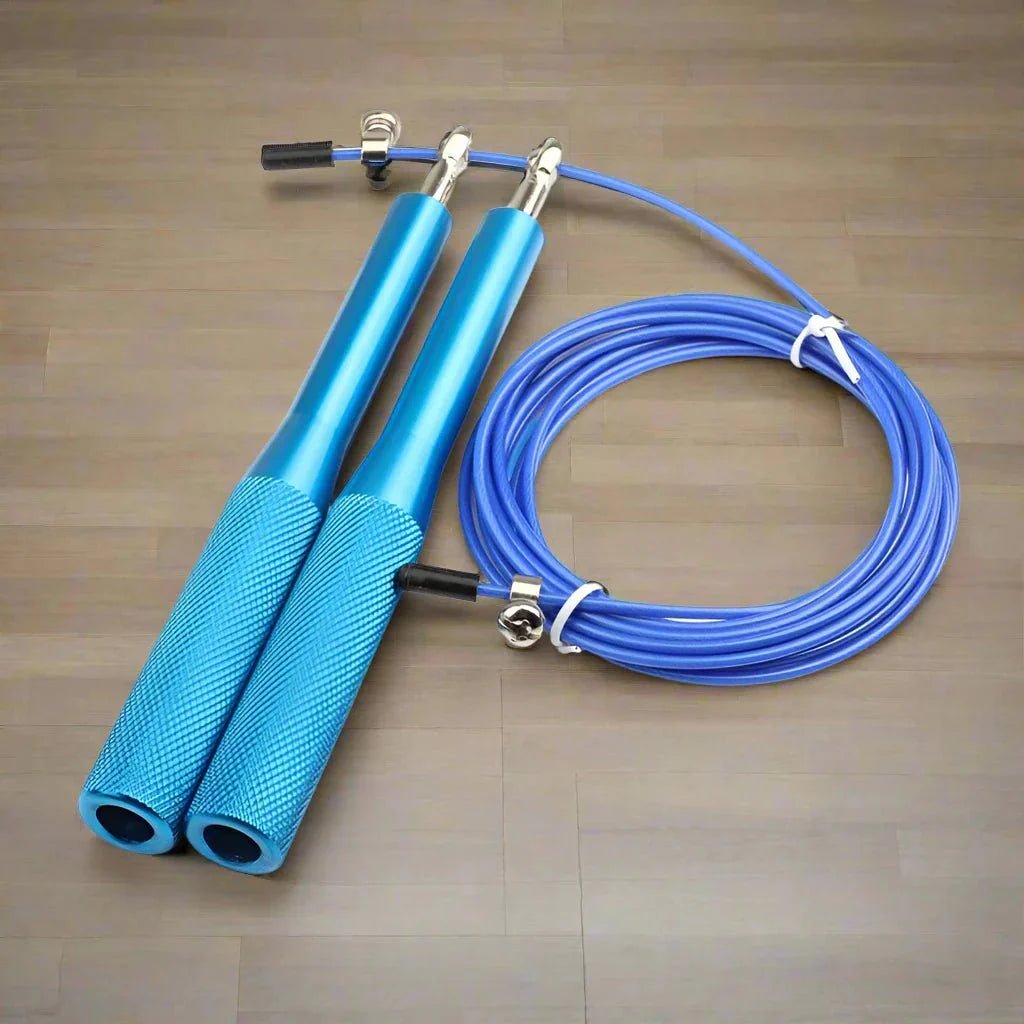 Corde à Sauter - JumpRopeCrossfit™ - Bleu - Mon Sport Maison