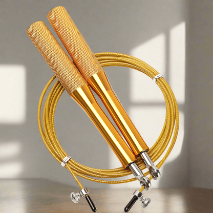 Corde à Sauter - JumpRopeCrossfit™ - Or - Mon Sport Maison