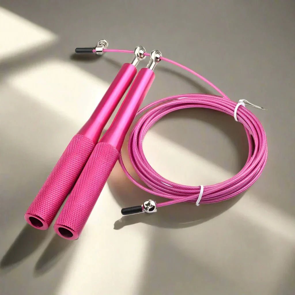 Corde à Sauter - JumpRopeCrossfit™ - Rose - Mon Sport Maison