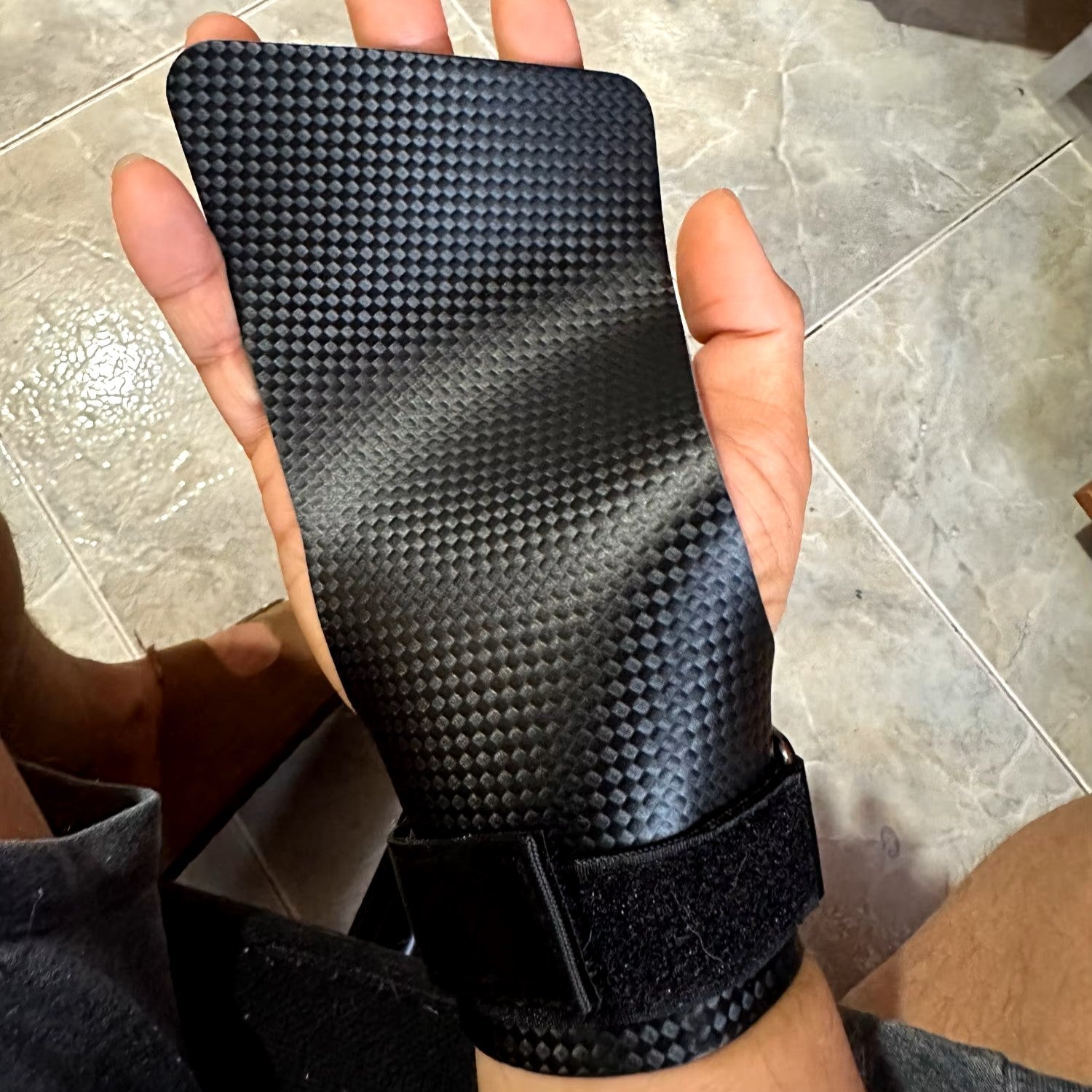 Sangles de Levage - CarbonGrip™ - Noir - Mon Sport Maison